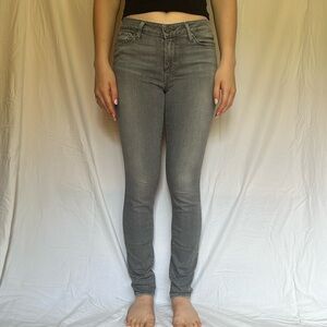 Paige Denim grey skinny jeans